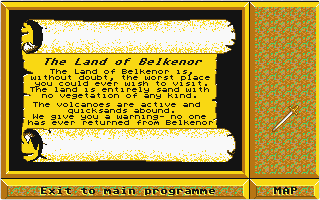 Arthur of the Britons atari screenshot